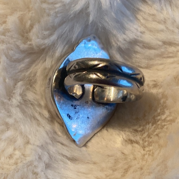 Yellow Agate Ring - Picture 4 of 6